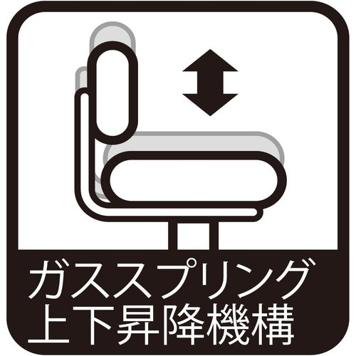 ナカバヤシ レザーオフィスチェア デスクチェア 椅子 ローバック アイボリー CNL-501IV_1