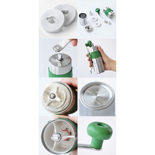 ポーレックス お茶ミル・？セラミック 緑茶 専用 粗さ調節 分解洗浄 水出し お湯出し 日本製