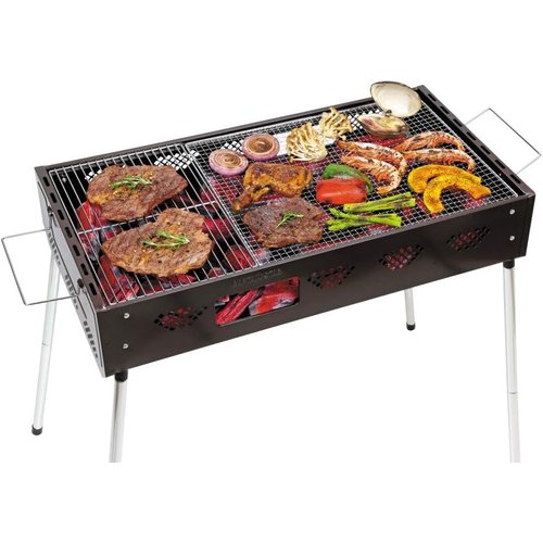 キャプテンスタッグ CAPTAIN STAG バーベキ トBBQ グリル ハイ・ロー高