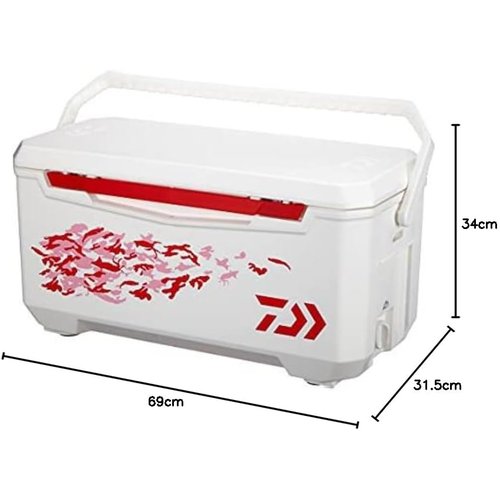 クーラーボックス 42L 大容量 座れる頑丈マッスルボディ 防水 ハンドル