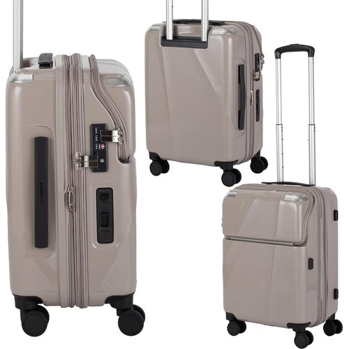 トラベリスト スーツケース ジッパーキャリー 機内持ち 43L 53 cm 3.6kg シエラ 76-25090