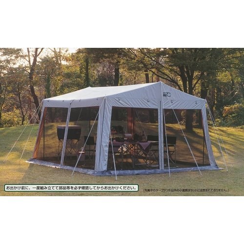 キャプテンスタッグ CAPTAIN STAG テント ープ サンシェルター ラニーメッシュ 6人用M-8717_4