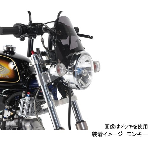 キタコ KITACO マルチリフレクターヘッドライトA プ50／エイプ100等 黒いこと 800-1083300