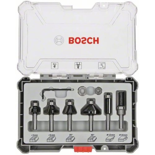 ボッシュ BOSCH ルーター・トリマービットセット 6種・6本入 2607017468
