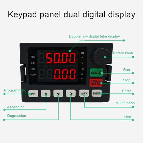 インバータ 単相入力 三相出力 2.2kW 汎用ベクト 2D2G-1 220 ボルト こうぎょうオートメーション_2