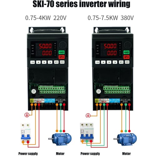 インバータ 単相入力 三相出力 2.2kW 汎用ベクト 2D2G-1 220 ボルト こうぎょうオートメーション_5