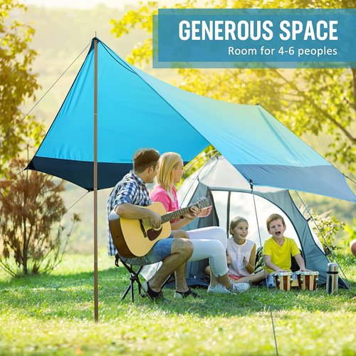 VILLEY タープ 天幕 キャンプタープ サンシェル ト 遮光 遮熱 防水