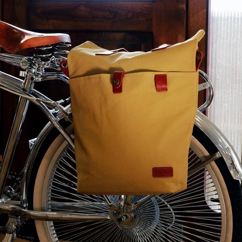 TOURBON サイドバッグ 自転車 リアバッグ ロードバイク 通勤 通学 ショルダーバッグ_8