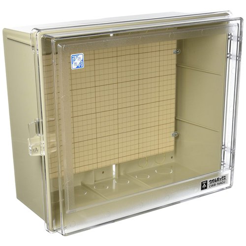 未来工業 ウオルボックス 透明蓋・屋根無・ヨコ型 有効フカサ159 1個価格 CWB-14AOJ