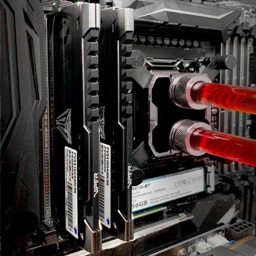 Patriot Viper Steel DDR4 32 シンク デスクトップ用メモリ PVS432G320C6K