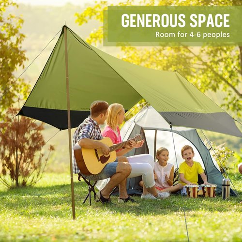 VILLEY タープ 天幕 キャンプタープ サンシェル 遮光 遮熱 防水