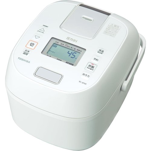 東芝 TOSHIBA 炊飯器 3.5合 圧力IHジャー PXR W ホワイト 炊き分け 3通り 大火力 700W