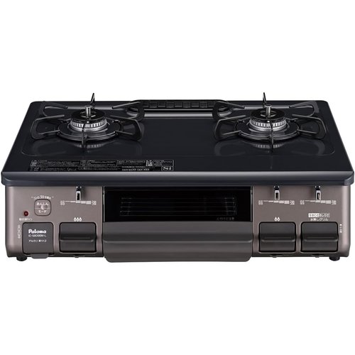 Paloma パロマ ガステーブル 水無し片面焼き 5 都市ガス 12A13A 左強火 IC-S809BM-L
