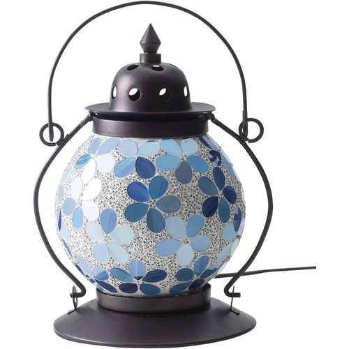 イシグロ Ishiguro モザイクランプランタン型バハールブルー