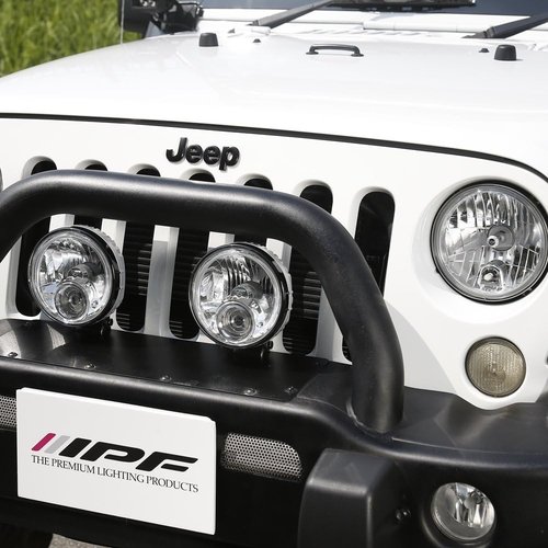 IPF フォグランプ LED 丸形 直径163mm 1 イブリット配光 ドライビング