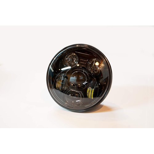 5.75 LED ヘッドライトユニット 黒 D-2027