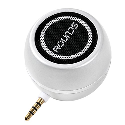 正規品 ROUNDS ポータブルスピーカー 日本人による企画・対応 ミニ スマホスピーカー USB充電 android iphone PC用 携帯用 タブレット用スピーカー 30w 小型で大音量 ミニスピーカー イヤホンジャック モバイル