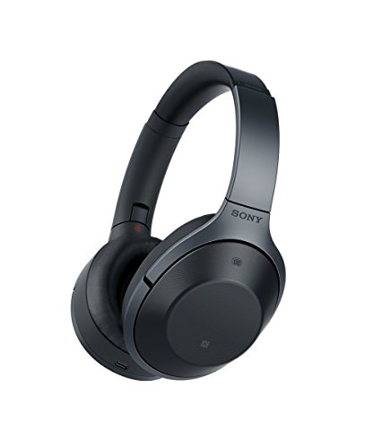 ソニー SONY ワイヤレスノイズキャンセリングヘッドホン MDR-1000X : Bluetooth/ハイレゾ対応 マイク付き ブラック MDR-1000X Bの通販は