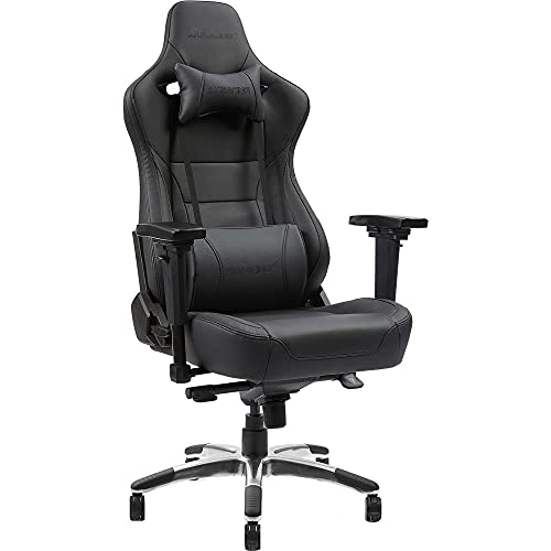 AKRacing オフィスチェア ゲーミングチェア ブラック 黒 Premium Monarca プレミアム モナルカ 本革シート 在宅 リモート 5年