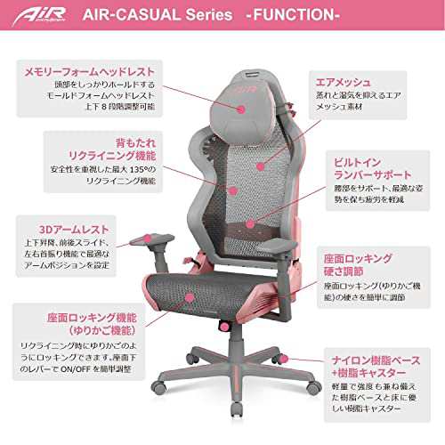 DXRacer ディーエックスレーサー ゲーミングチェア オフィスチェア AIR