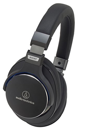 audio-technica 密閉型ポータブルヘッドホン ハイレゾ音源対応 ブラック ATH-MSR7 BK