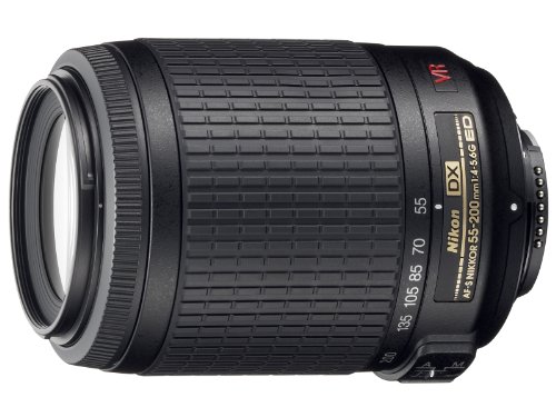 Nikon 望遠望遠レンズ AF-S DX VR Zoom Nikkor 55-200粍 f/4-5.6G IF-ED ニコンDX初期化専用