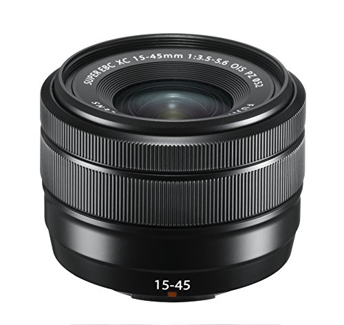 FUJIFILM X 取り替えっこ水晶体 フジノン 望遠レンズ 標準尺度 パウダーコンパクト XC15-45粍 手ブレ手を加える 電動望遠レンズ 黒いこと F XC15-45MMF3.5-5.6OIS PZ B