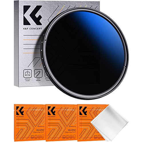 K&F Concept 67粍 変数ND瀘過器 ND2-ND400 日本製AGC光学玻璃 18層上塗り 撥水防汚 薄型 録画媒体/見晴らし映画化の水晶体瀘過器製造会社直営店