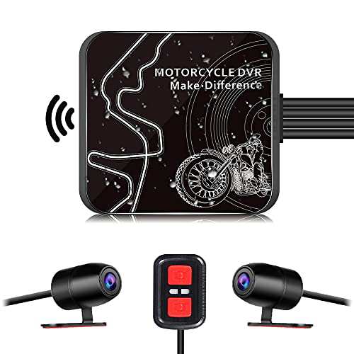 モトカム バイク用 ドライブレコーダー 前後カメラ 全体防水 IP67 バイク ドラレコ 1080P 200万画素 WIFI機能 携帯連携  煽り運転対策 日本語取扱説明書 12V/24V対応 型番D6WLの通販はau PAY マーケット - RUMBLE | au PAY  マーケット－通販サイト