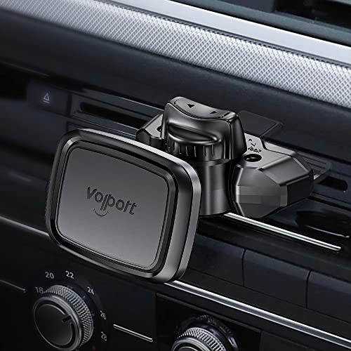 volport CD拡張スロット 磁気電話を掛ける車載マウント ユニバーサル360磁石CD電気蓄音機マウント 持っていく電話を掛ける保持者 あらゆる持っていく電話を掛ける、ミニ経口避妊薬、GPS、iPhone 14 Plus 13 12 11 Pro Max Miniシ