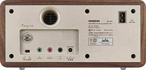 SANGEAN FM/AMラジオ対応 ブルートゥーススピーカー ウォール