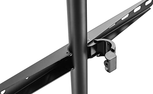 DMM.make DISPLAY/TVスタンド テレビスタンド 43-65インチ VESA対応 左右180°回転 木目3脚 ブラウン DKS-LS3L_4