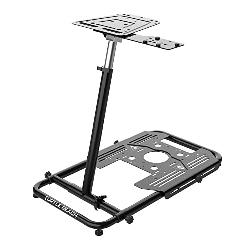Turtle Beach VelocityOne Standフライトシミュレーション/レーシングシミュレーション/周辺機器用ユニバーサルスタンド (高さ調節可能なデザイン、メタル構造、折りたたみ式、PC＆Xbox 対応)