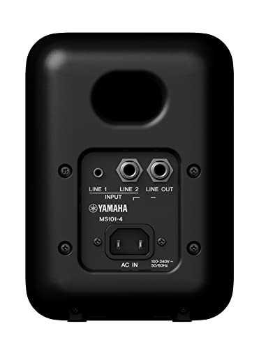 ヤマハ YAMAHA パワードモニタースピーカー 30W MS101-4 ブラック