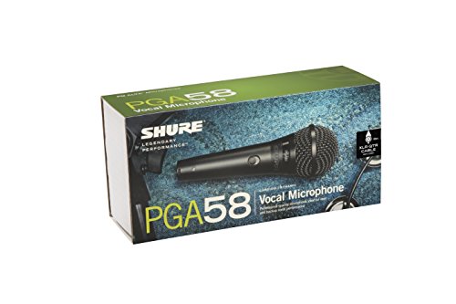 SHURE ダイナミック ボーカルマイクロフォン 1/4インチフォーンケーブル付属 PGA58-QTR 国内正規品_2