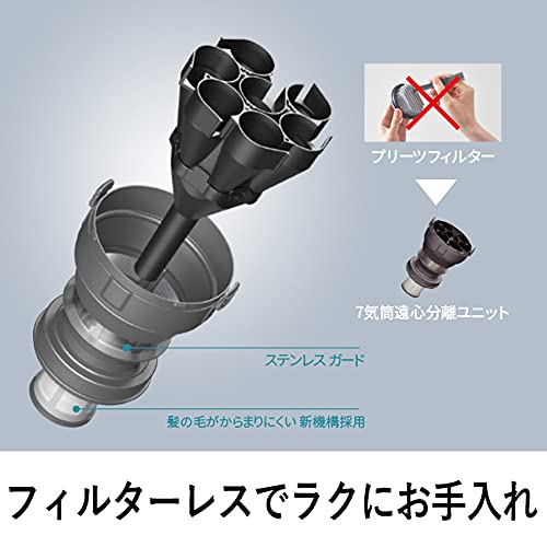 パナソニック 軽量コードレス 掃除機 グレージュ MC-SB65J-HC