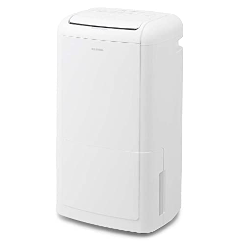 アイリスオーヤマ 除湿機 衣類乾燥 除湿器 コンプレッサー式 強力除湿 タイマー付 静音設計 オートルーバー キャスター付 除湿量 12.0L ホワイト IJC-M120-Wの通販は