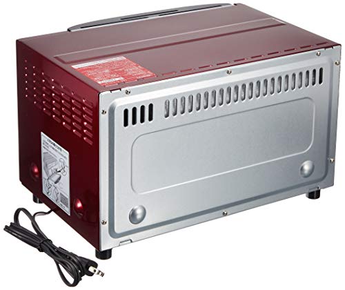 象印 トースター オーブントースター こんがり倶楽部 80~250℃温度調整機能付き 2枚焼き サイズ約40×28×23.5cm メタリックレッド ET-WM22-RM