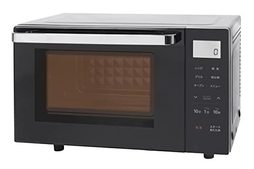[山善] 電子レンジ オーブンレンジ 18L トースト機能付き フラットテーブル オートメニュー18種 グリル 機能 ブラック YRJ-F182TV(B)の通販は