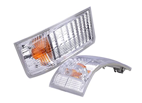 CustomDivine ウインカー ランプ ライト レンズ ブルーテック キャンター FBA00/20/30/50/60 FEA20/50/80 FDA00/20/40 FGA20 右側 運転席 左側 助手席 三菱 ふそう 汎用 社外品