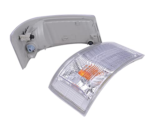 CustomDivine ウインカー ランプ ライト レンズ ブルーテック キャンター FBA00/20/30/50/60 FEA20/50/80 FDA00/20/40 FGA20 右側 運転席 左側 助手席 三菱 ふそう 汎用 社外品