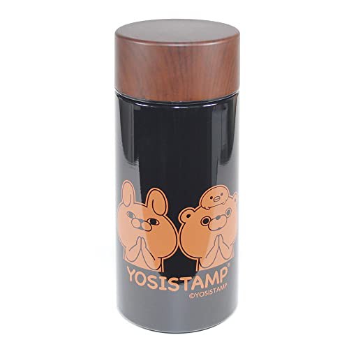 ヨッシースタンプ YOSISTAMP 木目調 ステンレス サーモ ボトル/水筒 