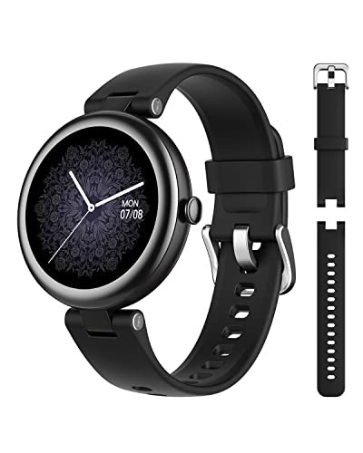 SHANG WING Lynn スマートウォッチ 小さめ 腕時計 Smart Watch 1.09インチ高精細画面 活動量計 交換用ベルト付き  着信通知 24時間 心拍数 睡眠 酸素濃度測定 女性生理周期管理 多種類運動モード 天気予報 ｜au PAY マーケット