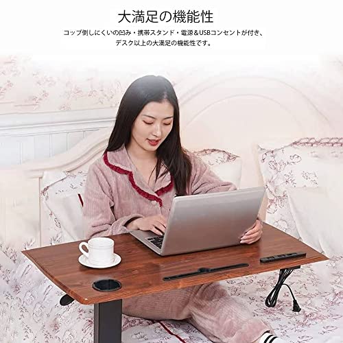 サイドテーブル ベッドサイドテーブル おしゃれ キャスター付き サイド テーブル 北欧 昇降 パソコン pc 高さ調節 昇降式テーブル コンパクトナイトテーブル 勉強机 ソファサイドテーブル 昇降デスク 介護用テーブル ベッド 在宅 自宅の通販は