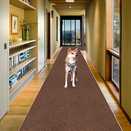 廊下敷きカーペットラグ ラグマット 台所マット ロング60×600cm JAYFAN 廊下 カーペット玄関 マットフローリングマットキッチンマット PU 4 mm厚 拭ける 踏み心地いいラグ 滑り止め マット洗える 吸着マット床保護マット