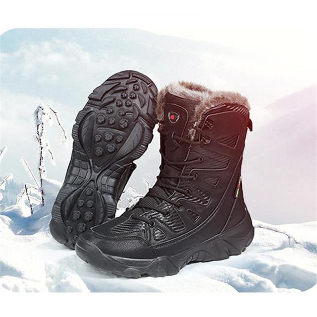 ビジネスシューズ 革靴 メンズ スノーブーツ ワークブーツ 裏起毛 保温