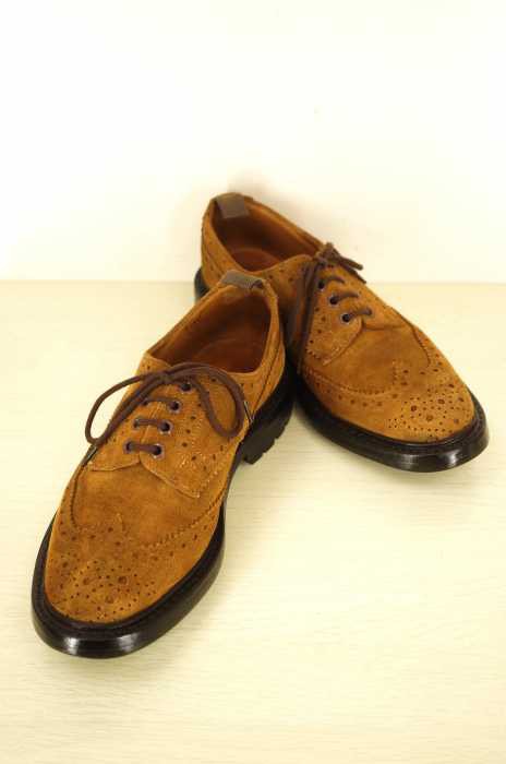 トリッカーズ Trickers ウィングチップ サイズ7 5 メンズ 中古