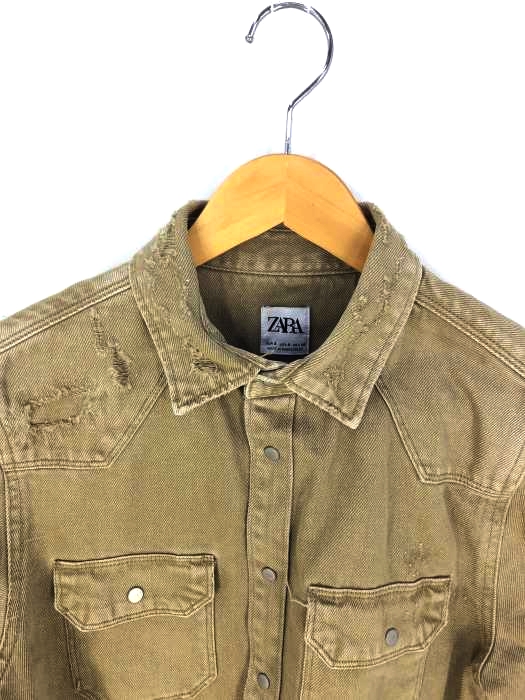 ザラ Zara デニムジャケット サイズus 38 メンズ 中古 ブランド古着バズストア の通販はau Pay マーケット ブランド古着のbazzstore バズストア