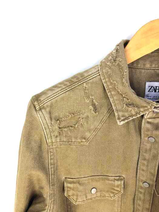 ザラ Zara デニムジャケット サイズus 38 メンズ 中古 ブランド古着バズストア の通販はau Pay マーケット ブランド古着のbazzstore バズストア