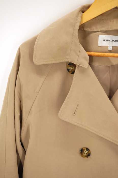 グローバルワーク Global Work トレンチコート サイズjpn L レディース 中古 ブランド古着バズストア の通販はau Pay マーケット ブランド古着のbazzstore バズストア